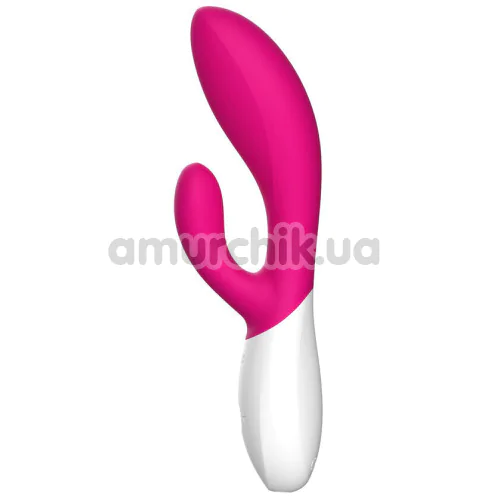 Вибратор Lelo Ina Wave 2 Cerise (Лело Ина Вейв 2), розовый