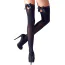 Чулки Cottelli Collection Halterlose Strumpfe Hold-Up Stockings 2520460, черные - Фото №1