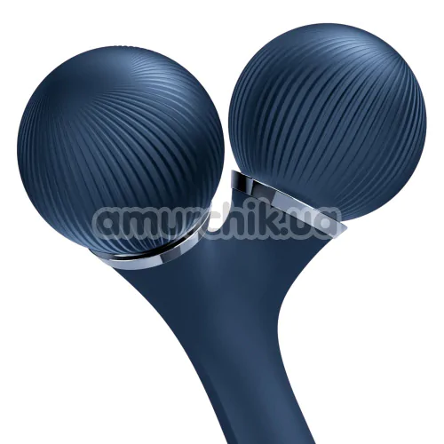 Ультразвуковий масажер Geske Sonic Facial & Body Roller 4 in 1, синій