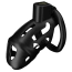 Пояс верности Lockink Sevanda Plastic Penis Chastity Cage, черный - Фото №1