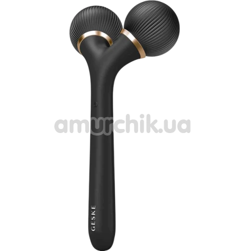Ультразвуковий масажер Geske Sonic Facial & Body Roller 4 in 1, сірий