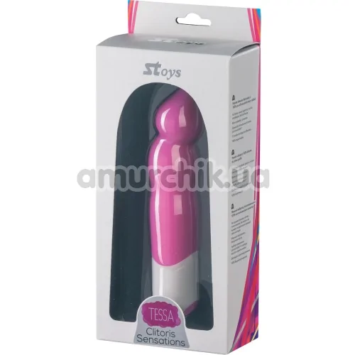 Клиторальный вибратор SToys Tessa, розовый
