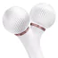 Ультразвуковий масажер для обличчя Geske Sonic Facial Roller 4 in 1, кремовий - Фото №10