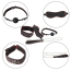 Бондажный набор Wild Play BDSM Set 4 Pcs С9, черный - Фото №6