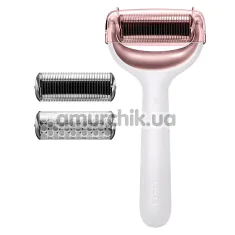 Массажер-роллер для лица и тела с микроиглами Geske MicroNeedle Face & Body Roller 8 in 1, кремовый - Фото №1
