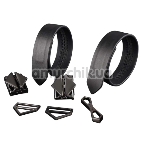 Фиксаторы для рук и ног Lockink Hogtie Set, черные