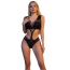 Боді Star Night V-Shape Bodysuit, чорне - Фото №1
