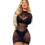 Платье Star Night Eve Mini Dress, черное - Фото №2