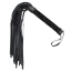 Флоггер DS Fetish Zebra Flogger, черный