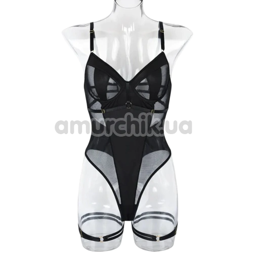 Боді Star Night Going Out Mesh Teddy, чорне