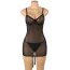 Сукня Star Night Dress Mesh Strappy Set, чорна - Фото №4
