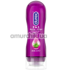 Массажный лубрикант Durex 2 In 1 Aloe Vera, 200 мл - Фото №1