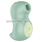 Симулятор орального секса для женщин с вибрацией Satisfyer Din-OOOH, зеленый - Фото №1