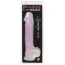 Фаллоимитатор Glow in the Dark Silicone Big Dildo, розовый - Фото №7