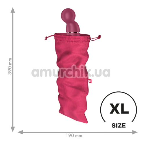 Чехол для хранения секс-игрушек Satisfyer Treasure Bag Size XL, розовый