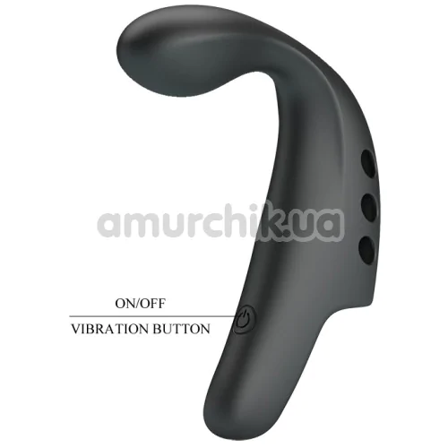 Вибратор на палец Pretty Love Fingering Vibrator Gorgon, черный