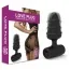Анальная пробка с вибрацией Love Plug Vibrating Butt Plug, черная - Фото №3