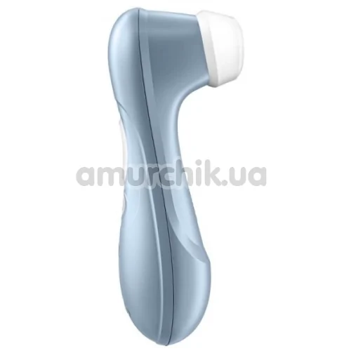 Симулятор орального сексу для жінок Satisfyer Pro 2, блакитний