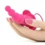 Анальная пробка с вибрацией Tinglers Vibrating Plug I, розовая - Фото №4