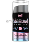 Возбуждающий гель с эффектом вибрации Intt Vibration Bubble Gum Tingling Effect Gel - жвачка, 15 мл - Фото №1