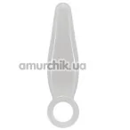 Анальная пробка Best Seller Finger Plug Crystall, прозрачная - Фото №1