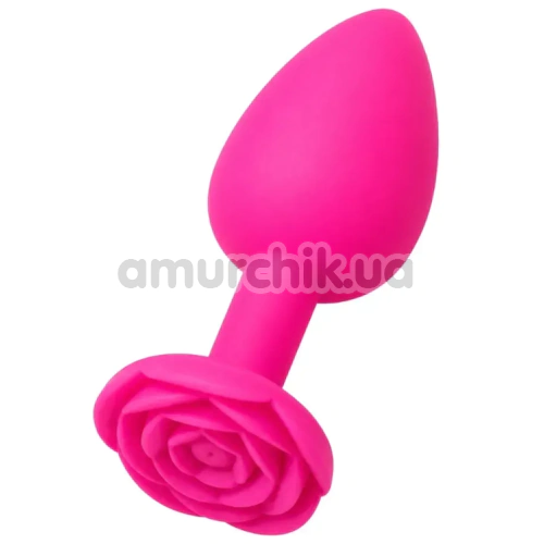 Анальная пробка Alume Silicone Rose Plug S, розовая