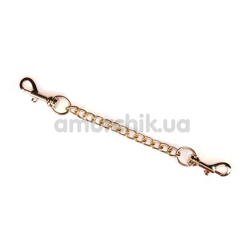 Фіксатори для ніг Liebe Seele Boudoir Amor Ankle Cuffs With Gold Hardware, чорні