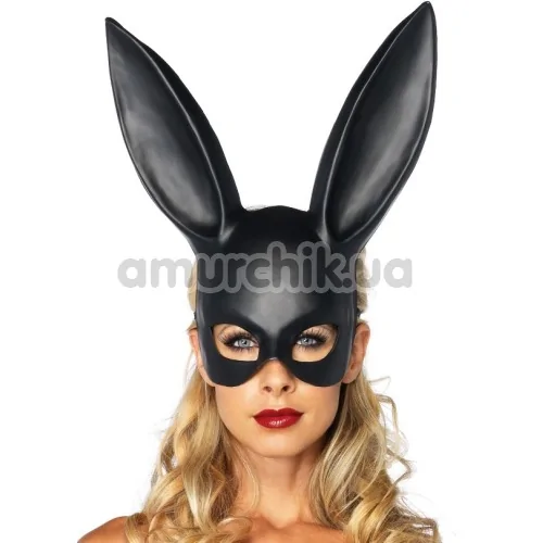 Маска Кролика Masquerade Rabbit Mask, чорна