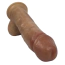 Фалоімітатор Silexd Supreme Edition Real Skin Model 1 Size 8, тілесний - Фото №9