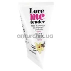 Массажное масло Love To Love Me Tender Vanilla - ваниль, 10 мл - Фото №1
