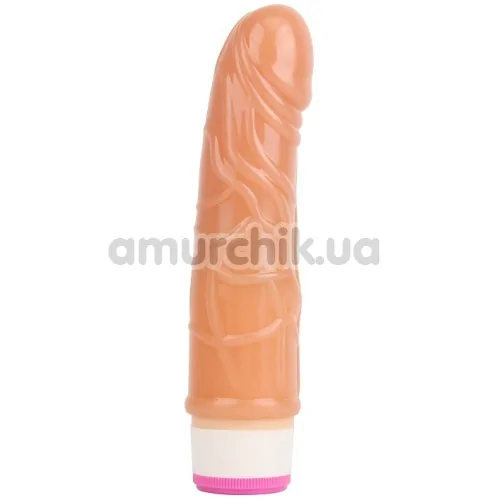 Вибратор Basic Luv Theory Stud Rod, телесный - Фото №1