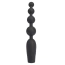 Анальний ланцюжок з вібрацією Black Mont Vibrating Anal Bumpy Bead 7.3, чорний - Фото №2