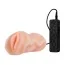 Штучна вагіна з вібрацією Realstuff Lifelike Vibrating Stroker, тілесна - Фото №1