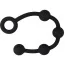 Анальний ланцюжок Black Mont P Storm Beads S 13, чорний - Фото №1