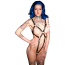 Портупея Zado Fetish Leather Harness Open-Chested, черная - Фото №2