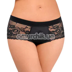 Трусики для страпона Bad Kitty Panty O-Ring, черные - Фото №1