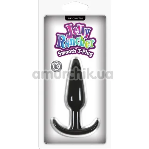 Анальная пробка Jelly Rancher T-Plug Smooth, черная