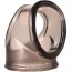 Эрекционное кольцо гладкое XLover Cock Ring, черное - Фото №4
