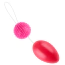 Вагинальное яичко и шарик Duo Balls, розовое - Фото №3