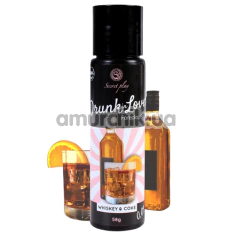 Оральный гель Secret Play Foreplay Balm Drunk In Love Whiskey & Coke - виски-кола, 58 мл - Фото №1