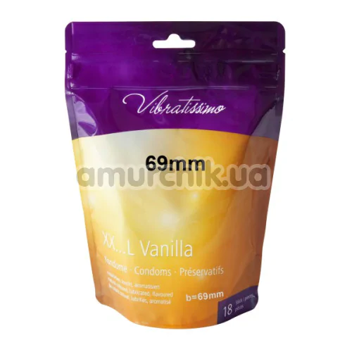 Amor Vibratissimo XX... L Vanilla - 69 мм, 18 шт