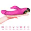 Вібратор Rabbit Vibrator Meteror, рожевий - Фото №10