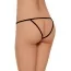 Трусики-стринги женские G-string черные (модель 2425) - Фото №2