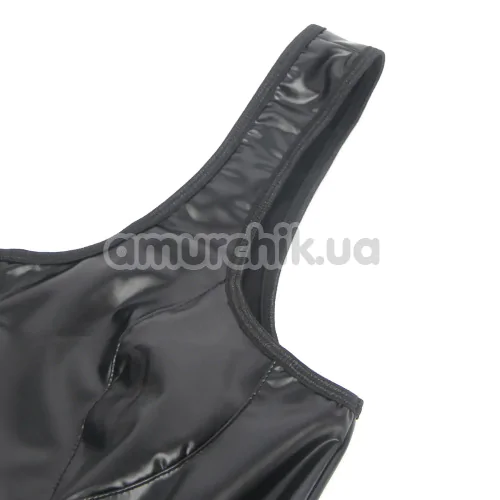 Платье Star Night Heart Zipper Sexy Nightdress, черное