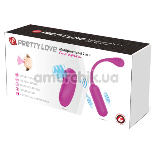 Набор вибраторов Pretty Love Curupira, фиолетовый