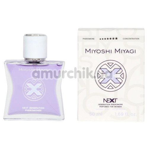 Духи с феромонами Miyoshi Miyagi Next Generation для женщин, 50 мл - Фото №1