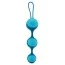 Вагінальні кульки Key Stella III Graduated Kegel Ball Set, блакитні - Фото №1