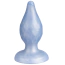 Анальна пробка SilexD Fantasy Liquid Silicone Plug Diamond M, блакитна - Фото №1