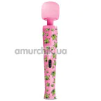 Універсальний вібромасажер Stoner Vibes Wacky Weed Wand Massager, рожевий - Фото №1
