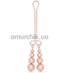Зажим для клитора Rosy Gold Nouveau Clitoris Clamp Subtle Weight, золотой - Фото №1